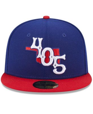 Men's Blue Oklahoma City Dodgers Authentic Collection Alternate Logo 59FIFTY Fitted Hat