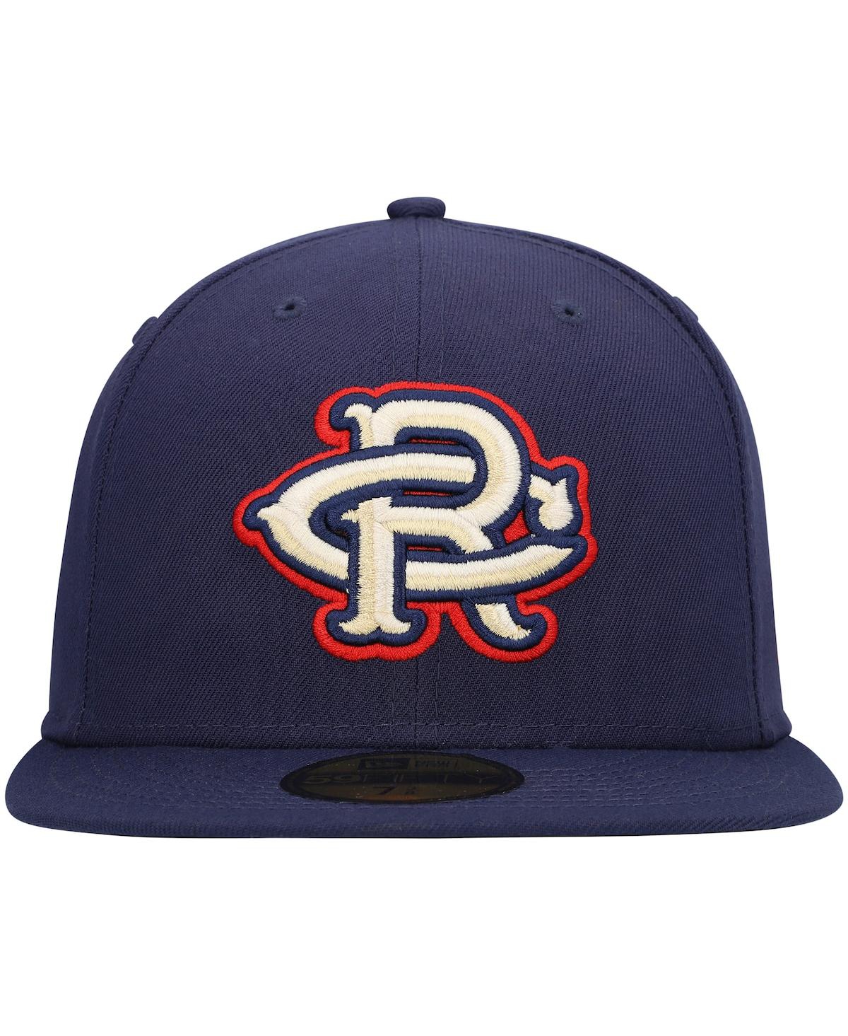 Men's New EraCedar Rapids Kernels Authentic Collection Team Alternate 59FIFTY Fitted Hat - Navy
