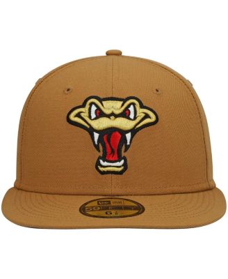 Men's Natural Wisconsin Timber Rattlers Authentic Collection Team Alternate 59FIFTY Fitted Hat