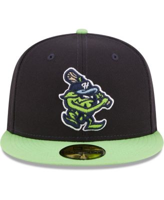 Men's Navy Hillsboro Hops Authentic Collection 59FIFTY Fitted Hat