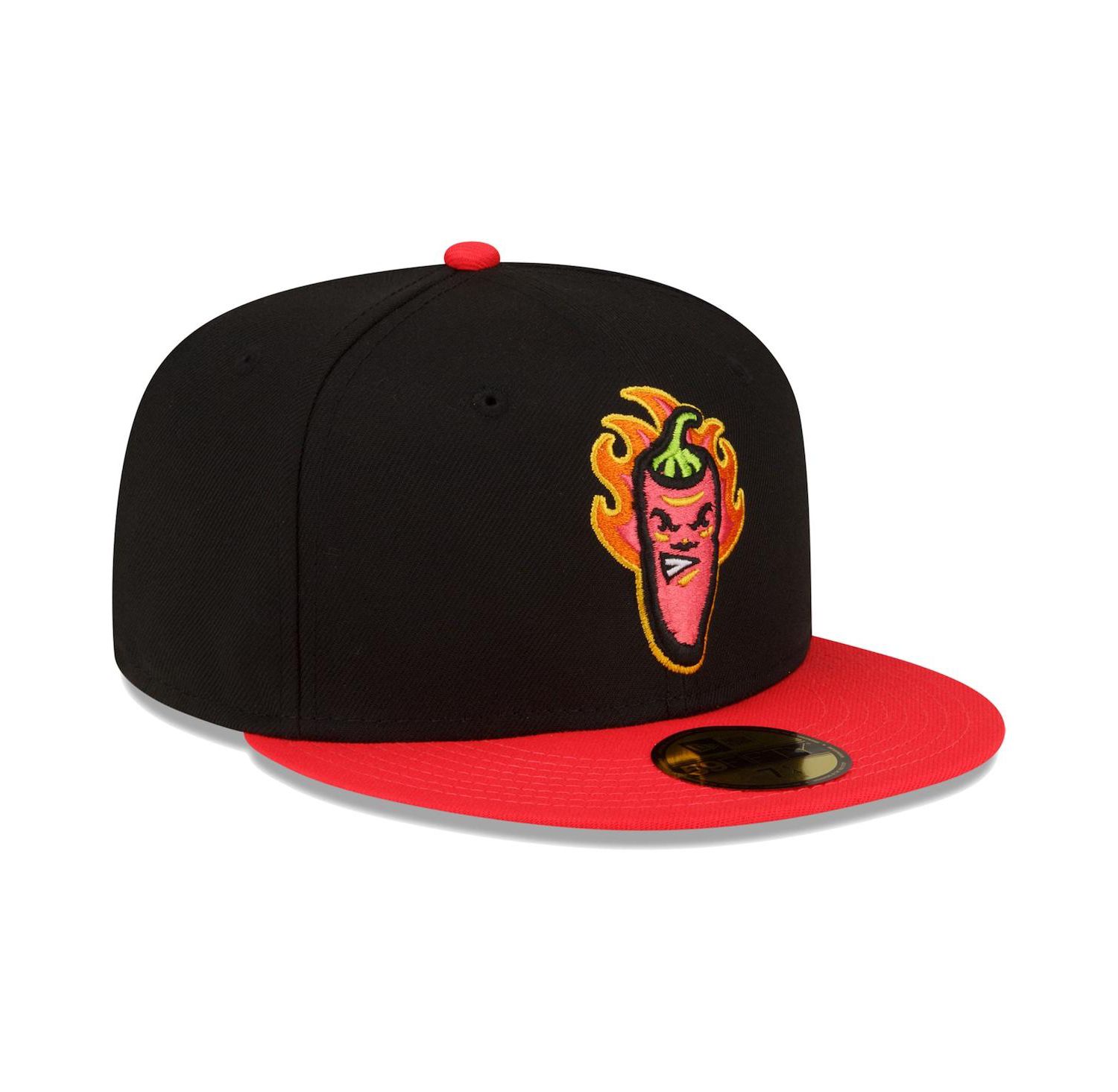 Men's Black Lake County Captains Copa De La Diversion 59FIFTY Fitted Hat