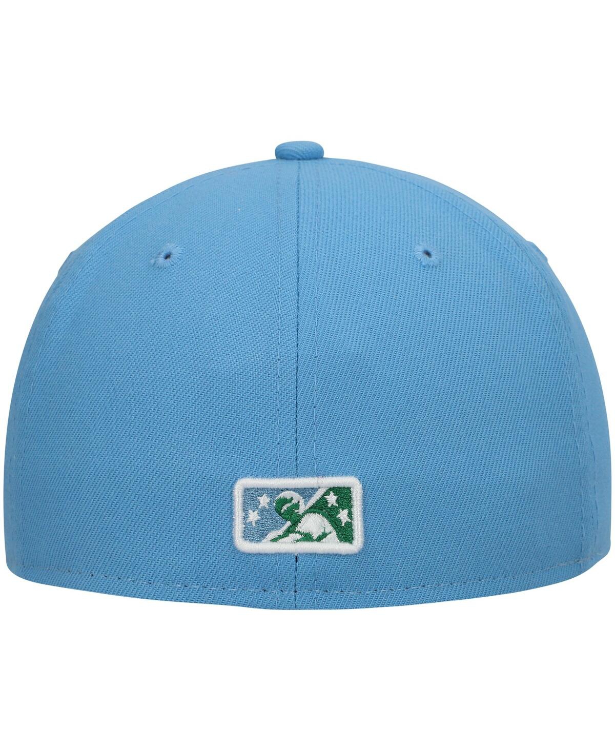 NEW ERA MEN'S NEW ERA WHITE DAYTONA TORTUGAS AUTHENTIC COLLECTION ROAD 59FIFTY FITTED HAT 