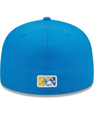 Men's White, Royal Pelicanos de Myrtle Beach Copa De La Diversion 59FIFTY Fitted Hat