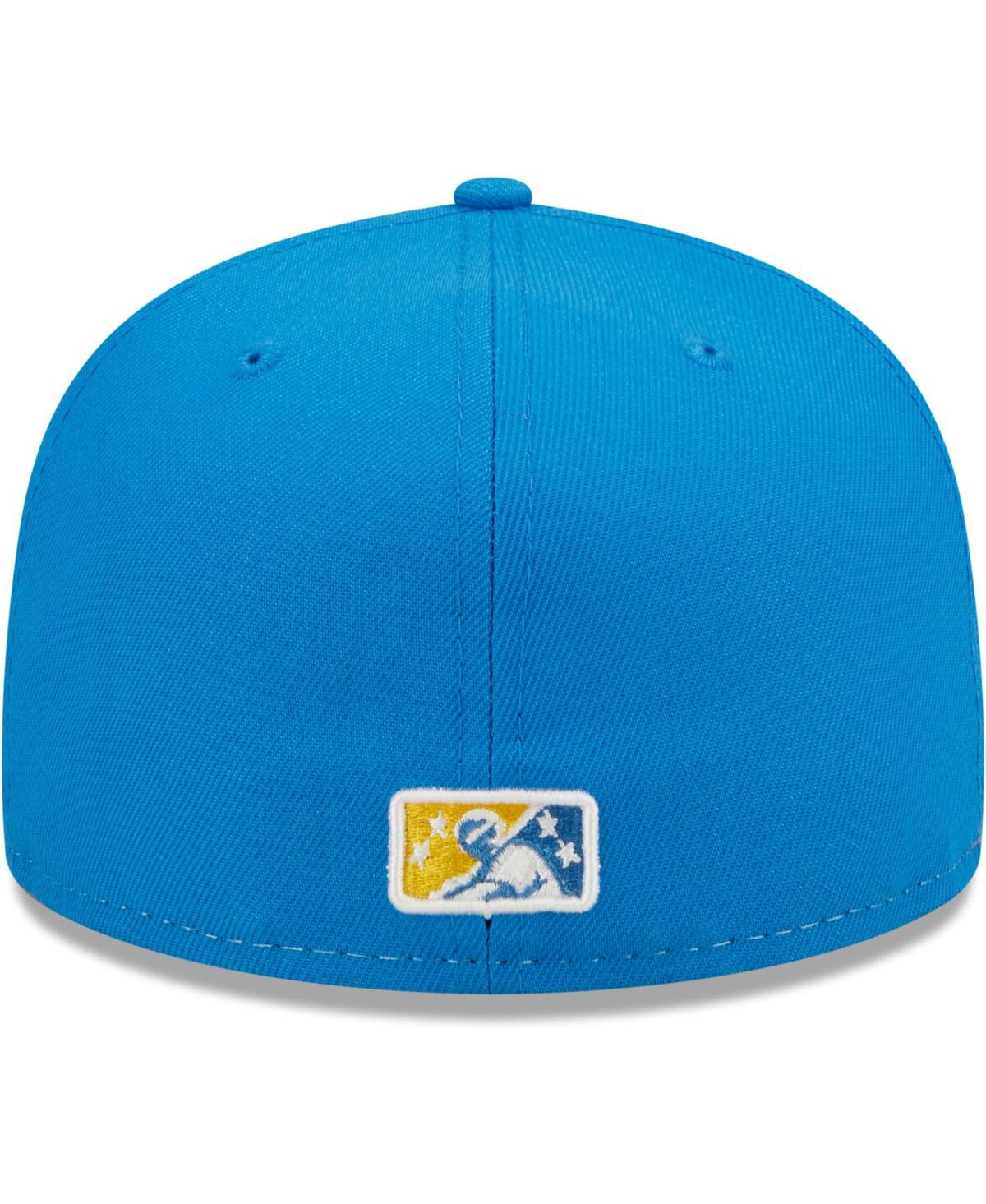 Men's New Era Royal Pelicanos de Myrtle Beach Copa De La Diversion 59FIFTY Fitted Hat - Royal