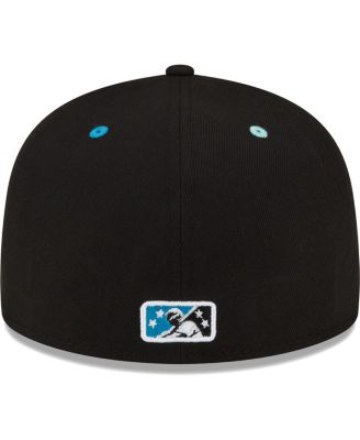 Men's Black Hickory Crawdads Copa De La Diversion 59FIFTY Fitted Hat