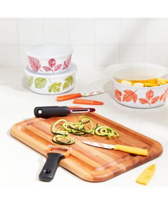 The cellar Harvest 4-pc. Leaf Pie Crust & Pastry Cutters Set, Created for Macy's