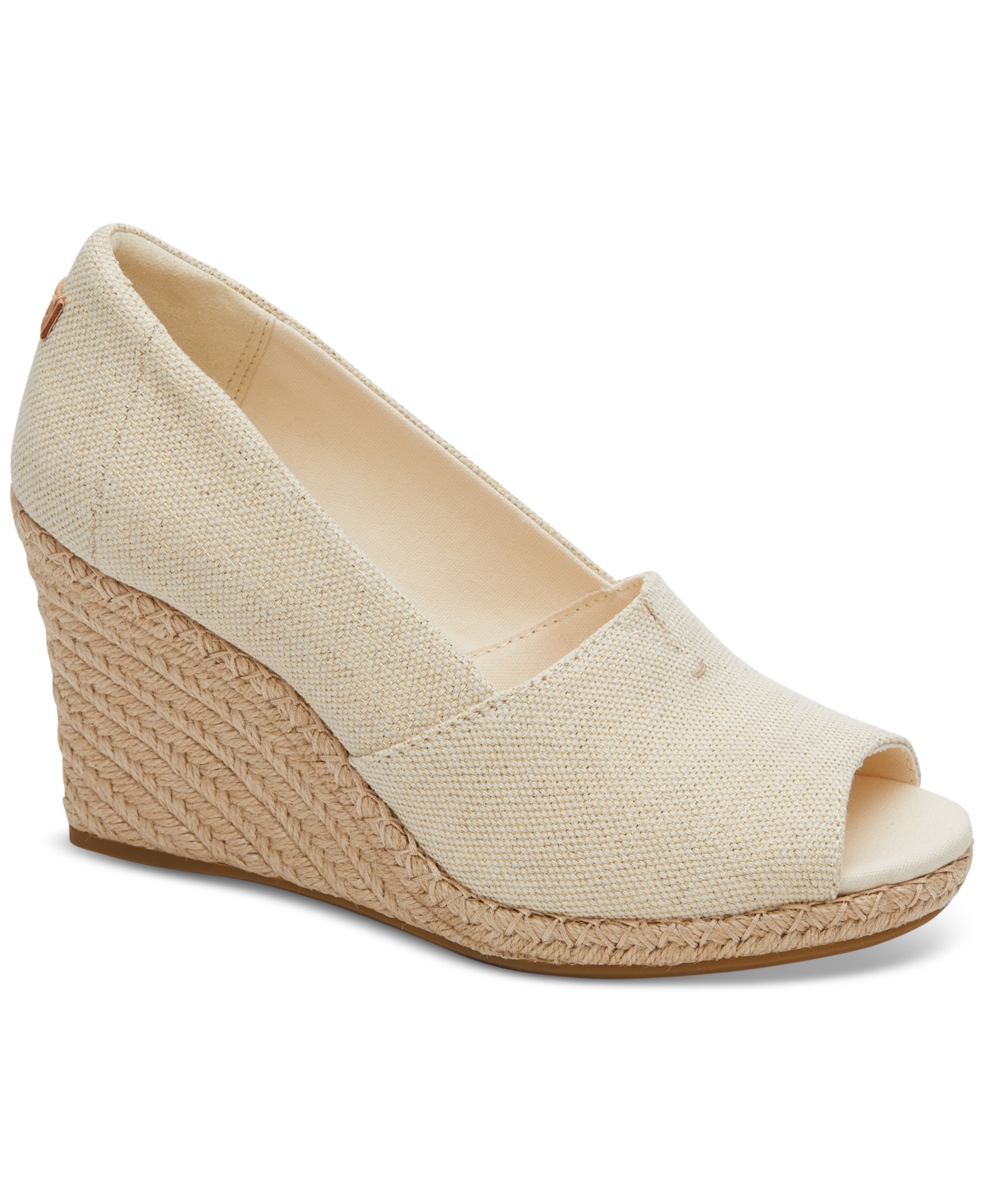 Toms sales beige wedges