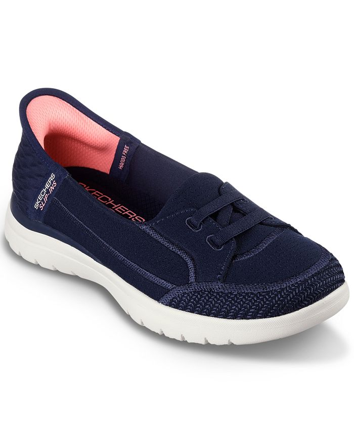 Skechers Women's Slip-Ins- On-the-GO Flex - Notch Slip-On Walking Sneakers from Finish Line & Reviews Finish Shoes - Shoes - Macy's