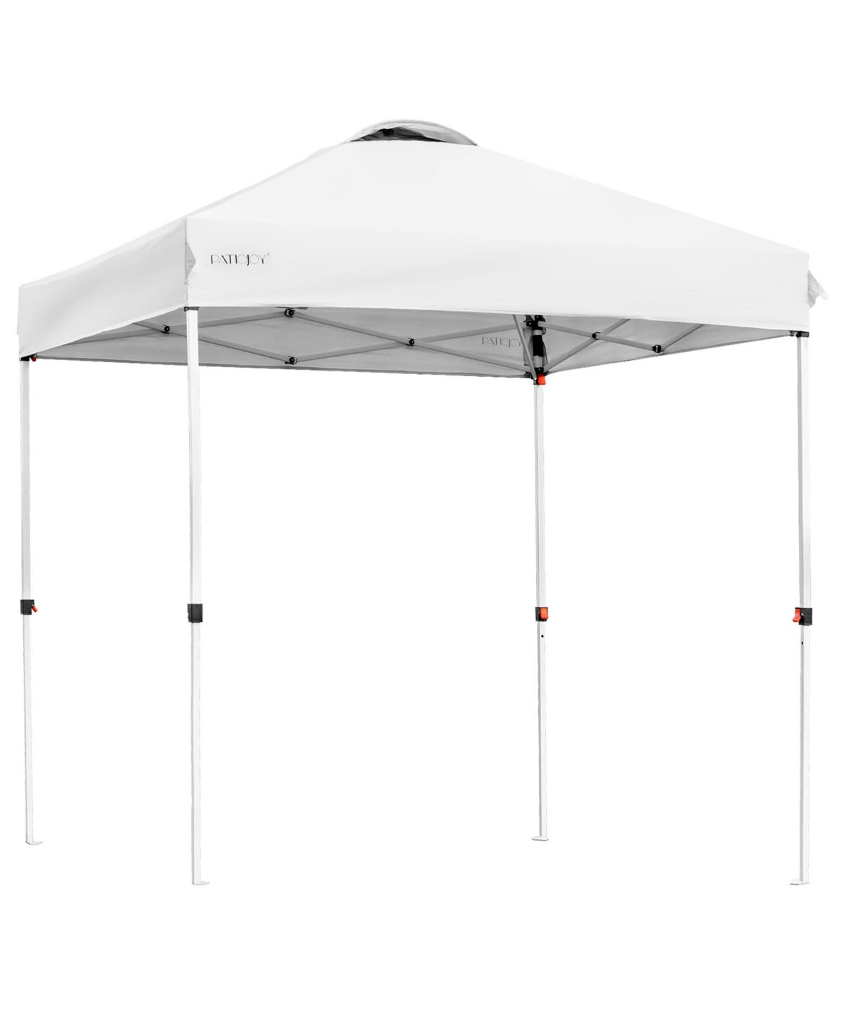 Costway 6x6 Ft Pop Up Canopy Tent Camping Sun Shelter W/ Roller Bag