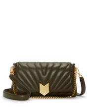 Vince Camuto Leather Kapis Crossbody ,Black