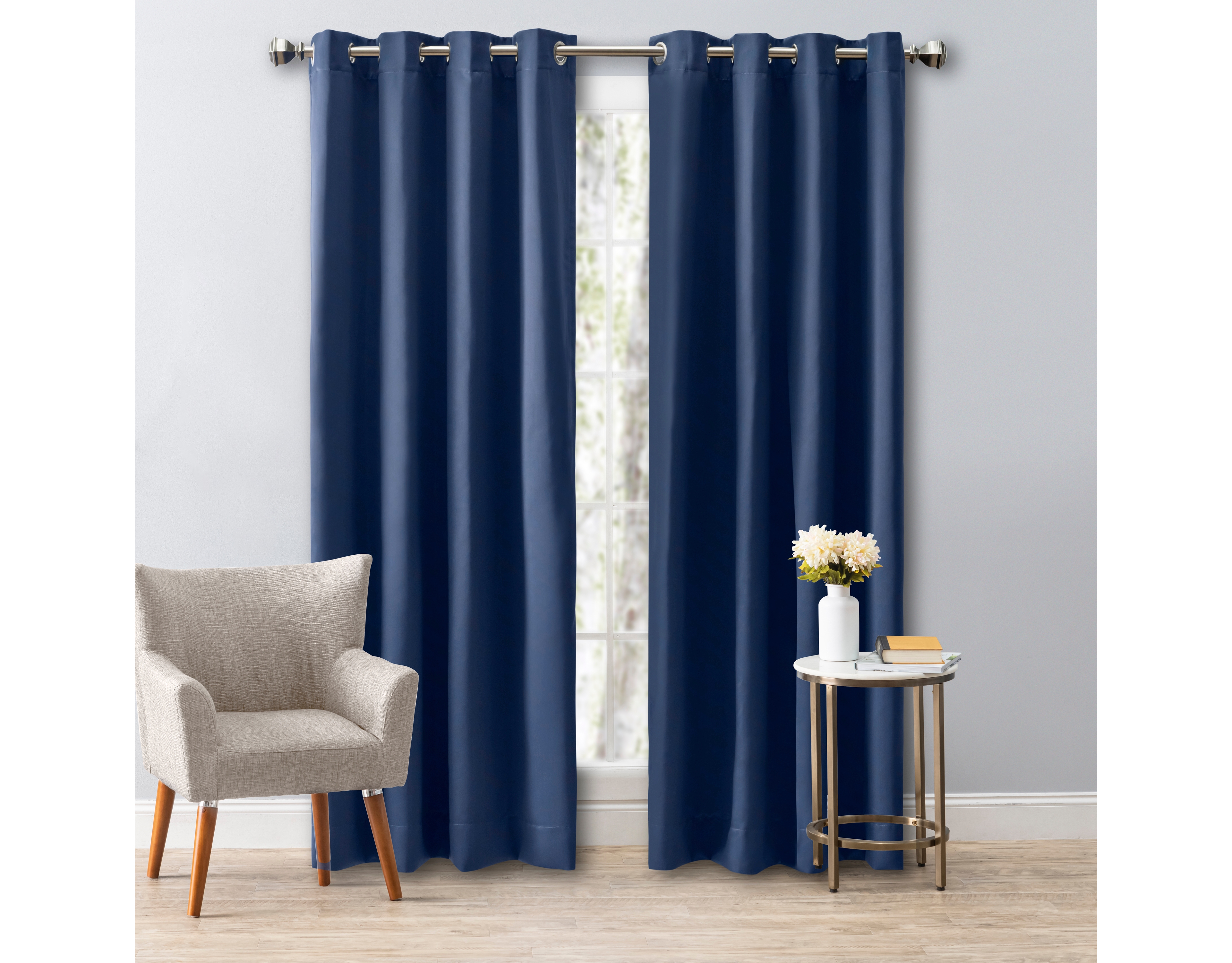 Ricardo Ultimate Black Out Grommet Curtain Panel 56"W x 84"L