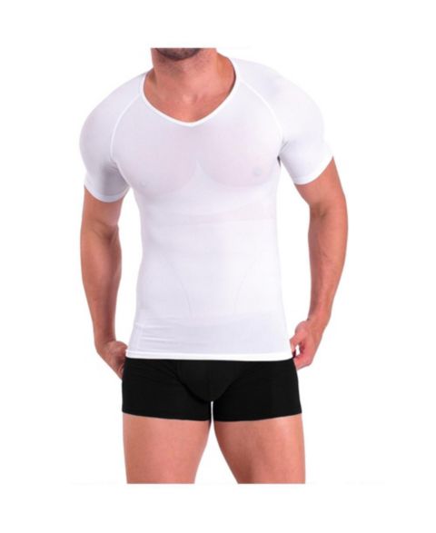 Мужская футболка Rounderbum Basic Light Compression, цвет: Белый