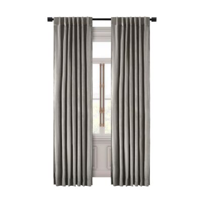 Premium Velvet Rod Pocket With Back Tabs Curtain Panel 50"W x 84"L