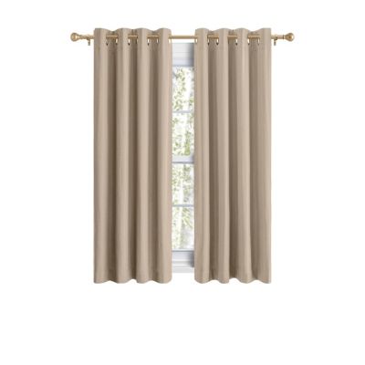 Grand Pointe Grommet Curtain Panel w/Wand 54"W x 54"L
