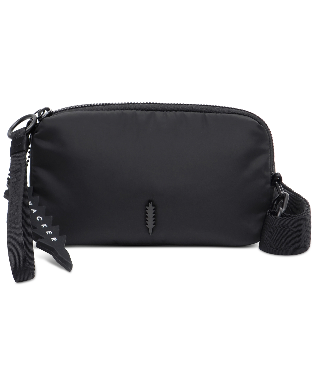 Thacker Ella Mini Zippered Phone Crossbody Bag In Black ModeSens