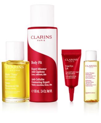 Clarins - Free 4-Pc. Discovery Gift with any $75  purchase. A $89 Value!