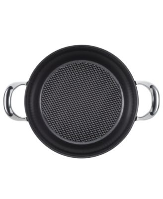 X Hybrid Nonstick Aluminum 4 QT Casserole Pan With Lid