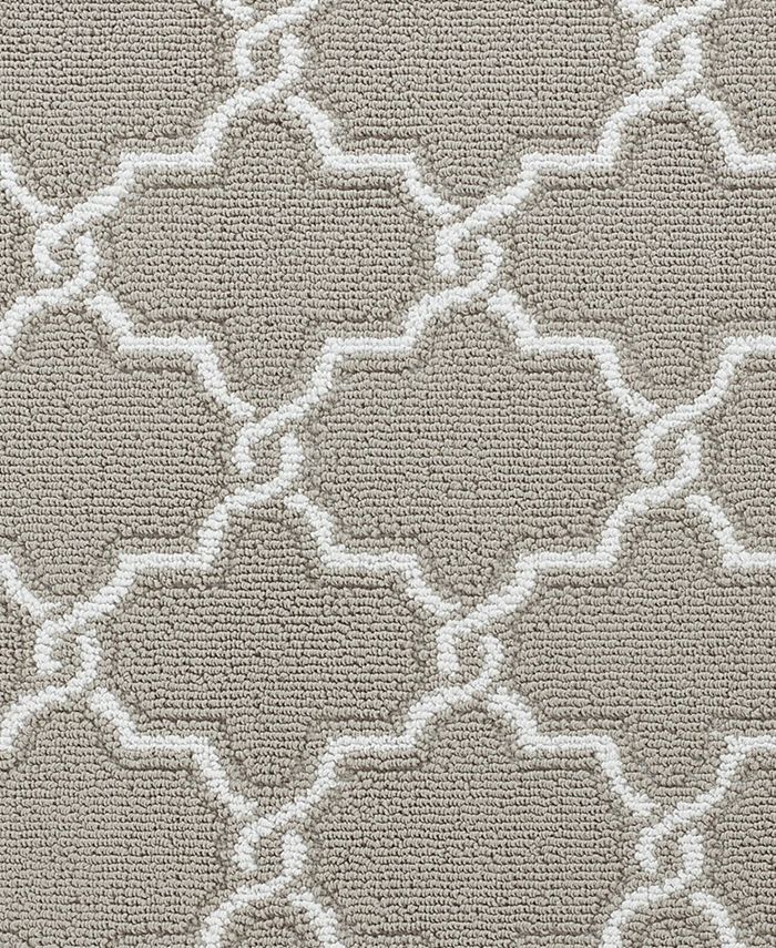 Jean Pierre Yohan Machine Washable Trellis Tufted Runner Rug, 26" x