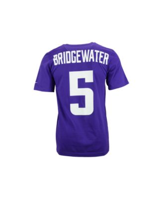 Nike - Men's Short-Sleeve Teddy Bridgewater Minnesota Vikings Player T-Shirt