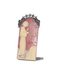 Resin Crystal Cameo Saint Plaque