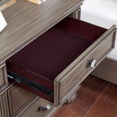 Traditional Nightstand with 3 Ball-Bearing Drawers