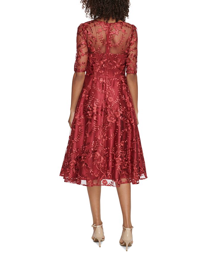 Eliza j embroidered dress hot sale