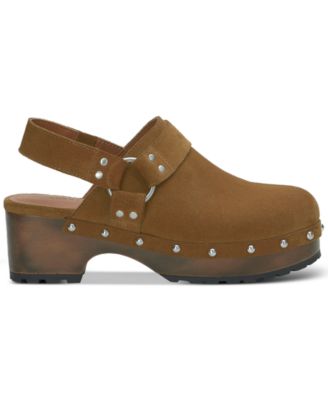 Lucky Brand Women's Blaton Studded Platform Slingback Clogs