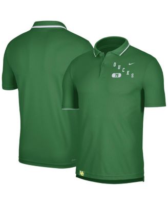 Men's Green Oregon Ducks Wordmark Performance Polo Shirt