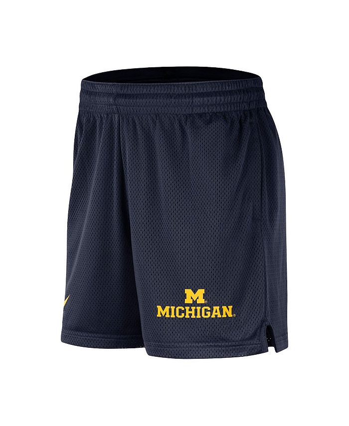 Nike Men's Navy Michigan Wolverines Mesh Performance Shorts Macy's