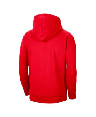 Men's and Women's Red WNBA Logo woman Team 13 Pullover Hoodie