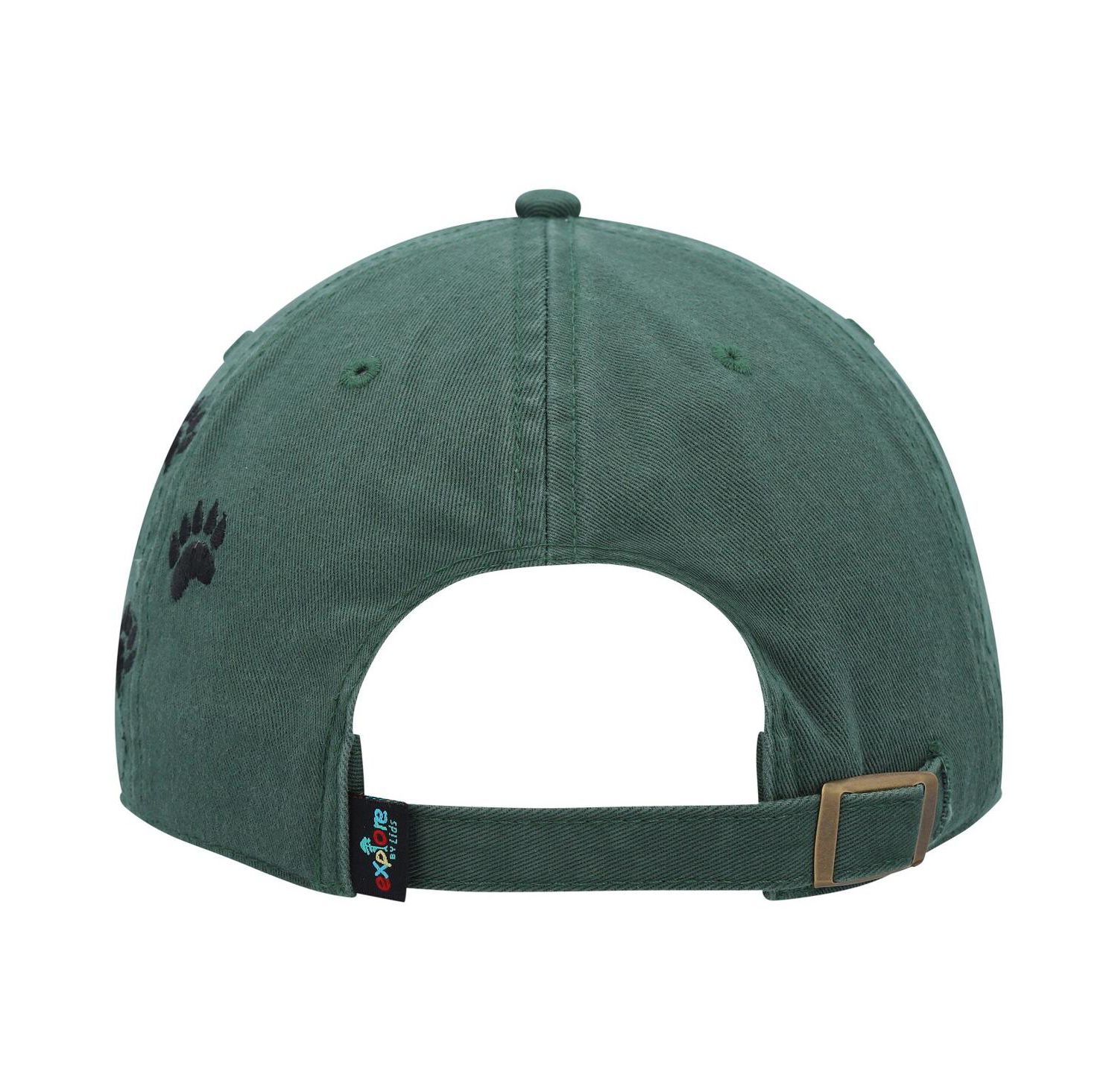 Men's Green Panda Dad Adjustable Hat