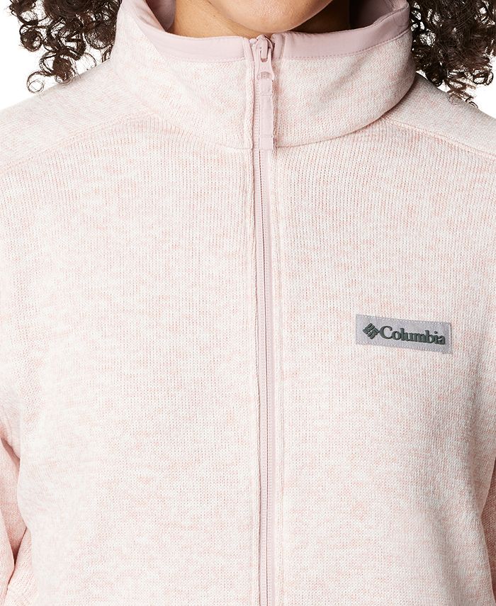 Columbia Sweater Weather Full Zip - Felpa Con Cerniera Per Bambine E Ragazze | Morbido Pile Con Tasche E Colletto Alto