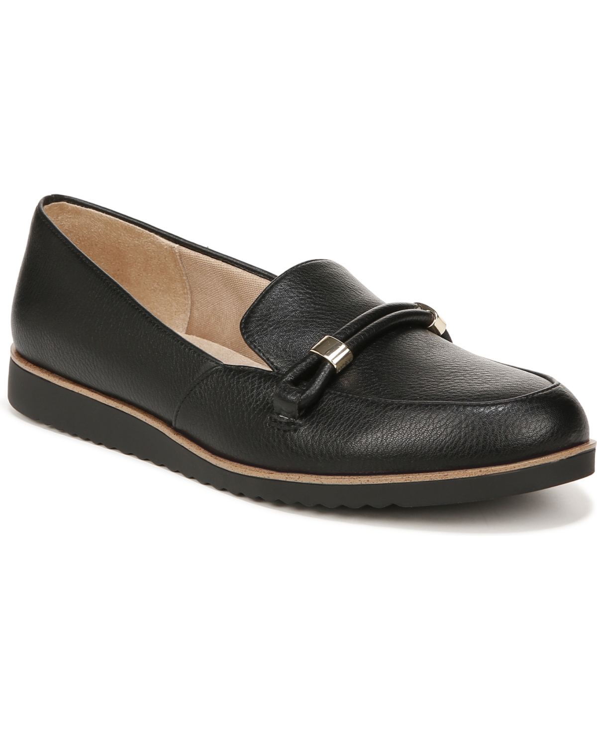 Zahara Slip Ons - Chocolate Brown Faux Leather