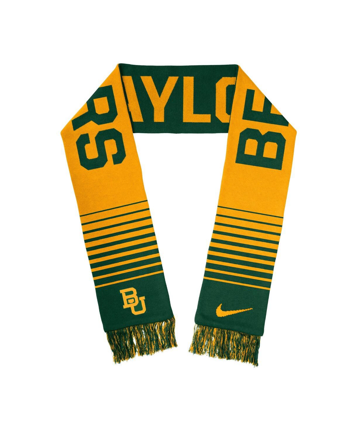 Nike Men's And Women's  Baylor Bears Rivalry Local Verbiage Scarf In Green
