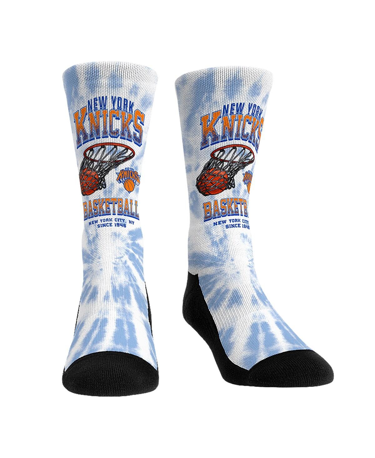 Rock 'em Men's And Women's  Socks New York Knicks Vintage-like Hoop Crew Socks In Multi
