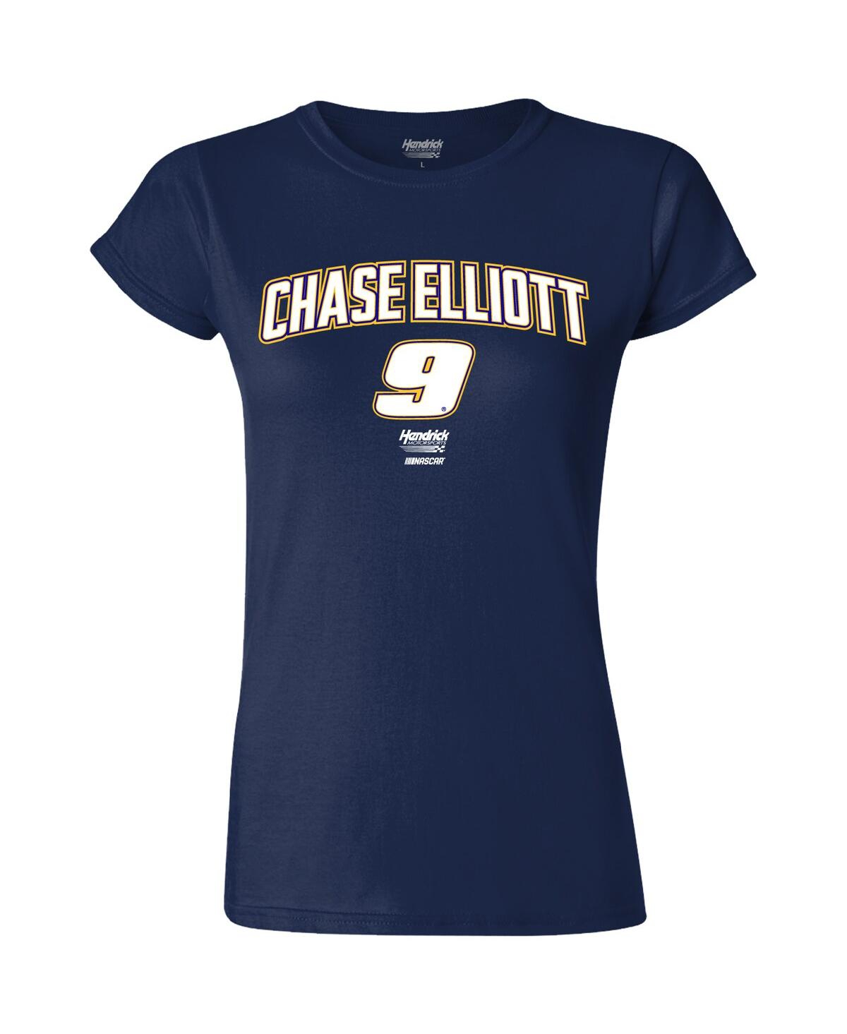 Women's Hendrick Motorsports Team CollectionChase Elliott Rival T-shirt - Navy