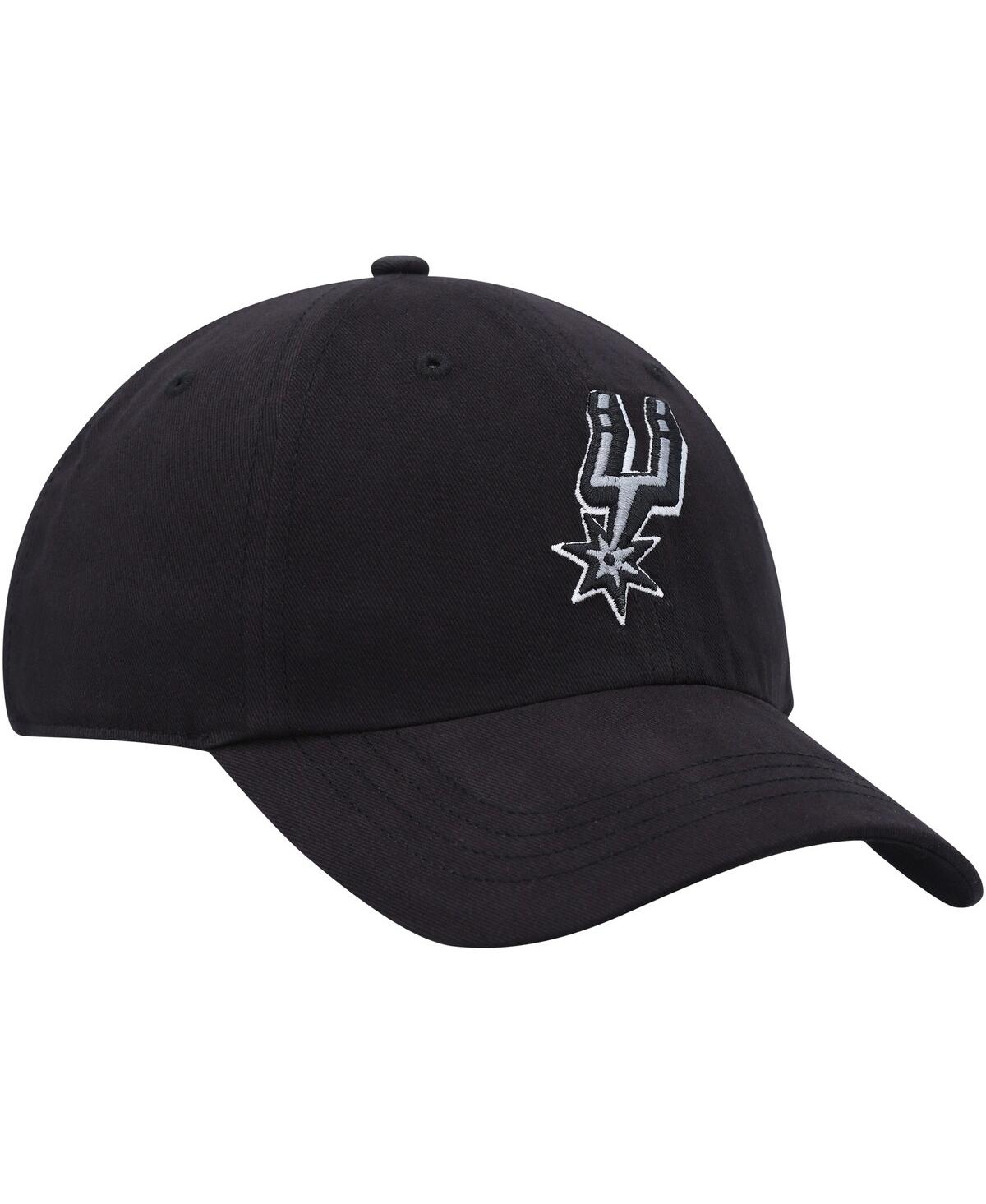 47 Brand Women's ' Black San Antonio Spurs Miata Clean Up Adjustable Hat In Black