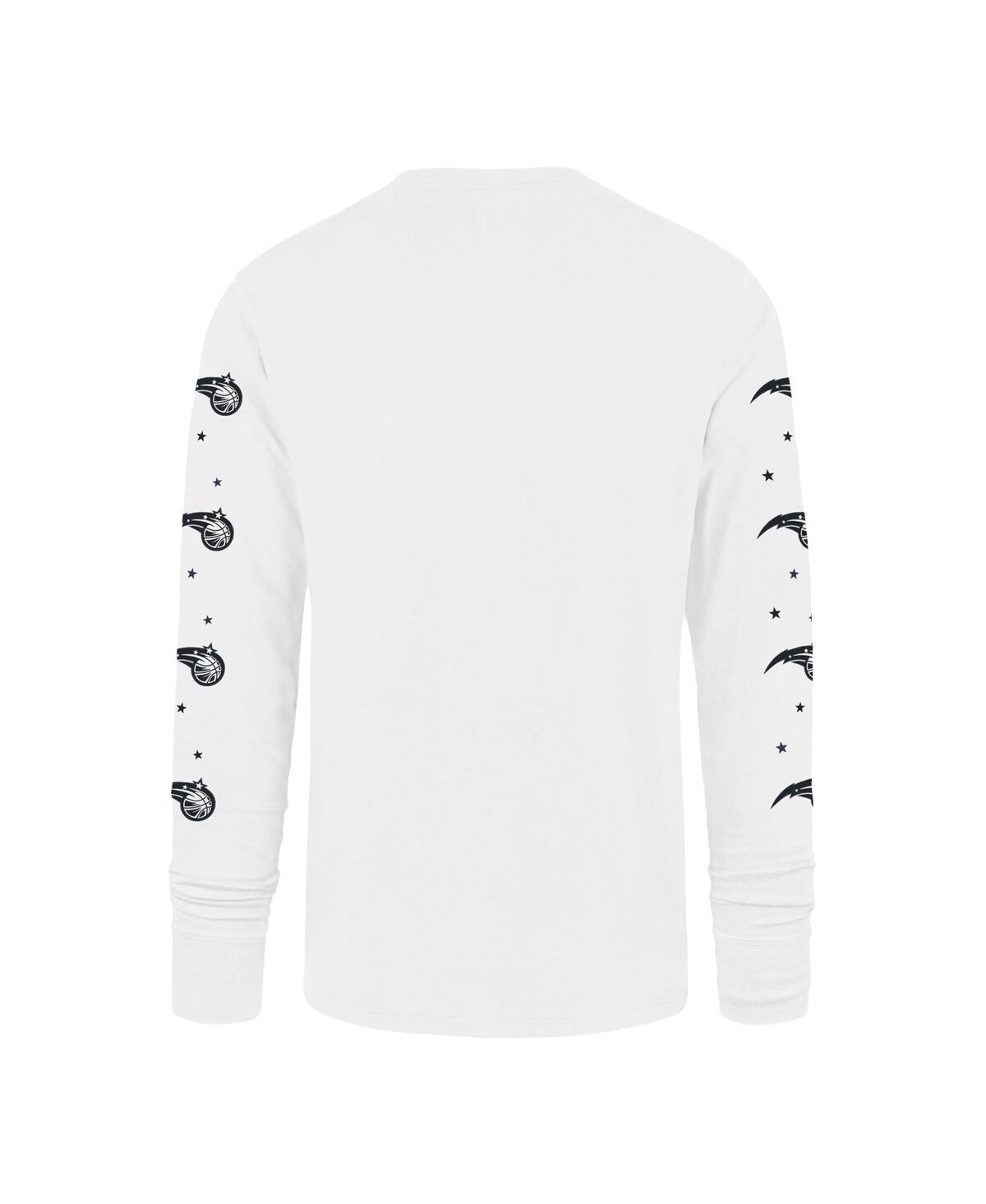 Men's '47 BrandOrlando Magic City Edition Downtown Franklin Long Sleeve T-shirt - White