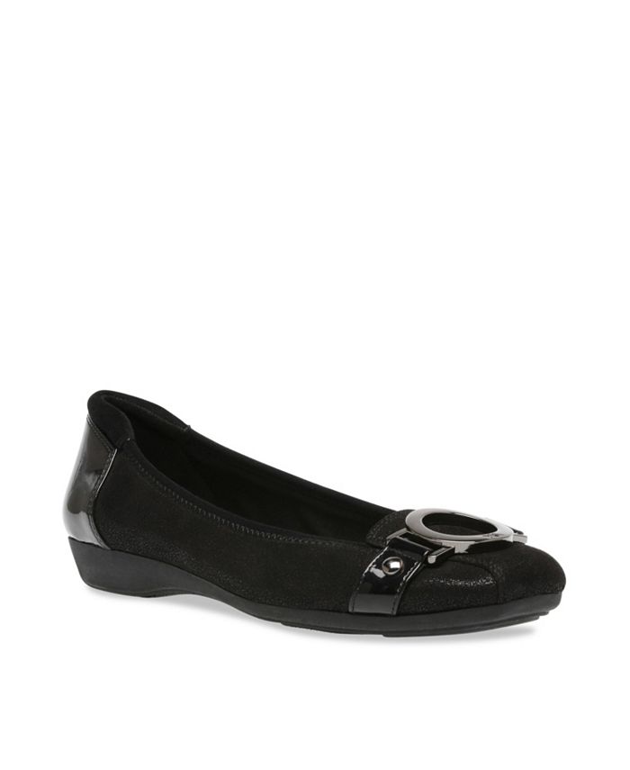 Anne Klein Women's Umeko Square-Toe Ballet Flats - Macy's