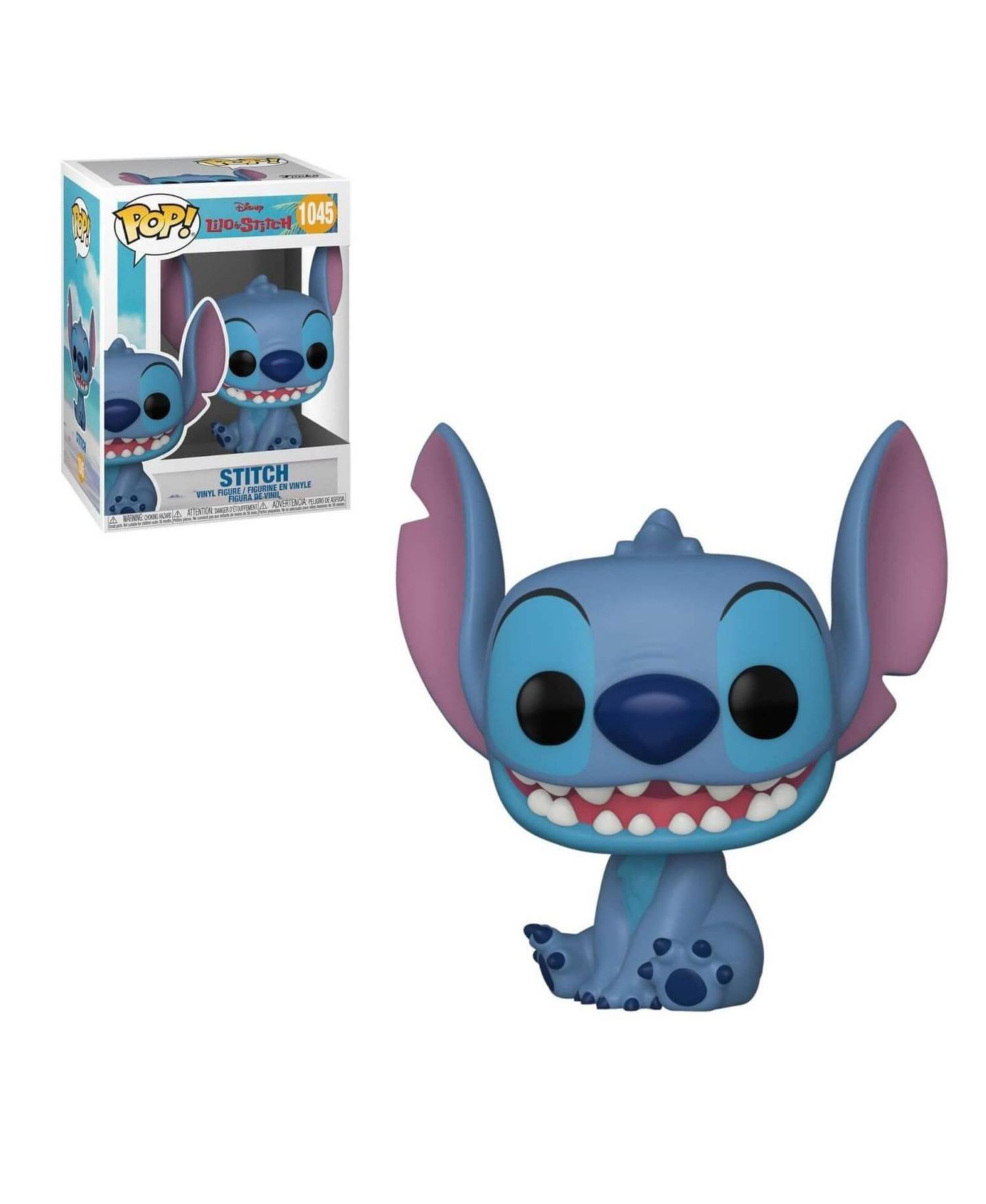 Детская фигурка Funko Pop! Disney Lilo & Stitch Smiling Seated Stitch Vinyl Figure, Ages 3+ — фото 2