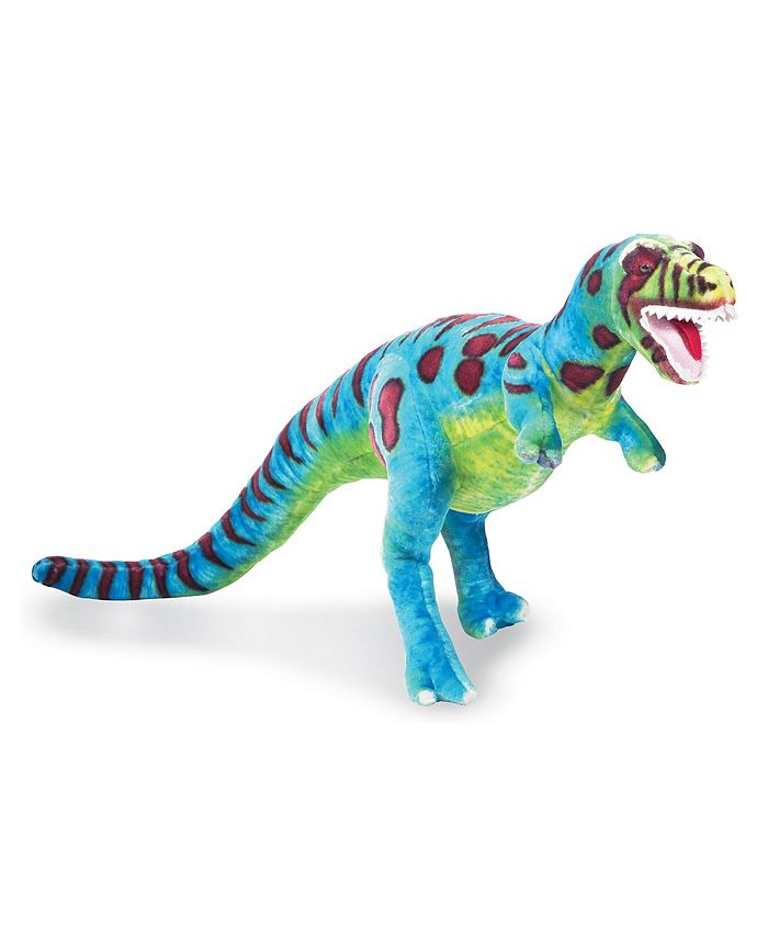 Melissa & Doug Giant Blue T-Rex Stuffed Animal – Over 2 Feet Tall, Super Soft Dino Plush - View #9