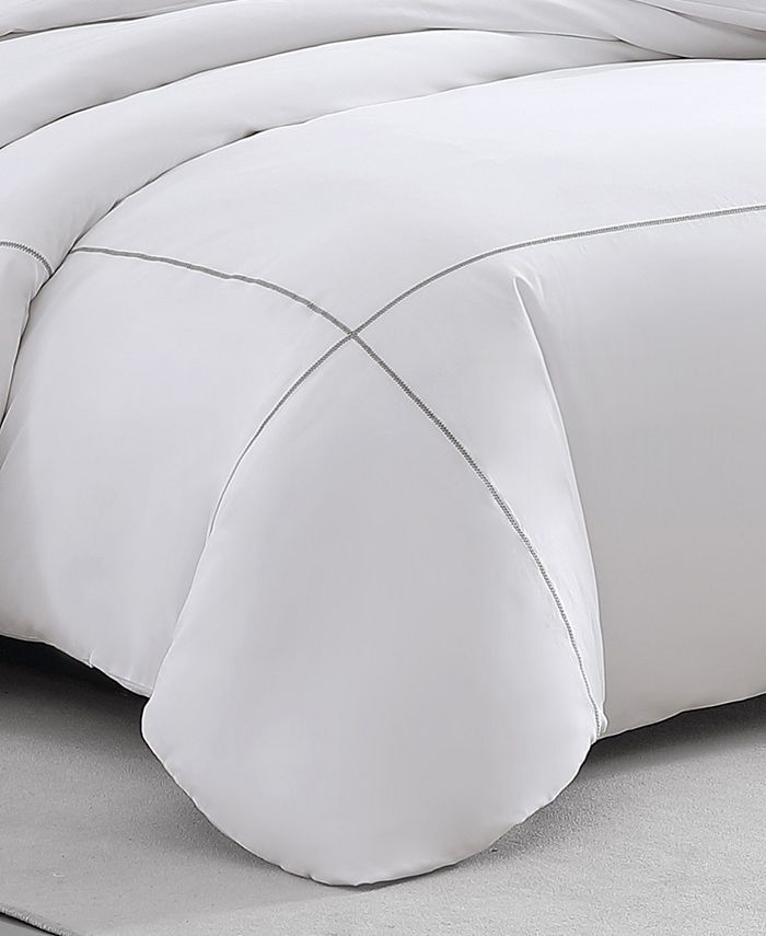 Vera Wang Zig Zag Cotton Sateen Duvet Cover Sets Collection & Reviews