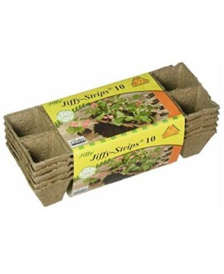 Jiffy JS50 Jiffy-Strips Biodegradable Seed Starting Peat Strip -50 ...