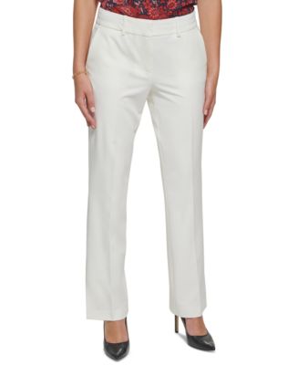 Tommy Hilfiger Women's Sutton Slit Bootcut Pants - Macy's