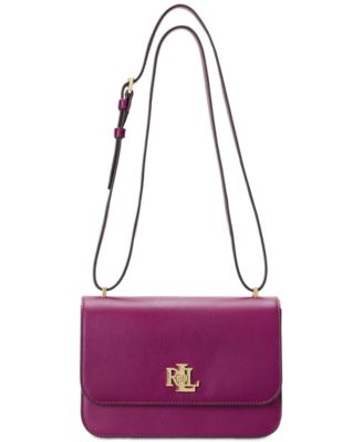 【Ralph Lauren】Sophee Small Leather Convertible Bag Lauren Ralph Lauren Sophee Small Leather Convertible Bag
