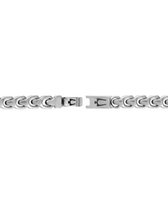 Men's Link Bracelet in Stainless Steel