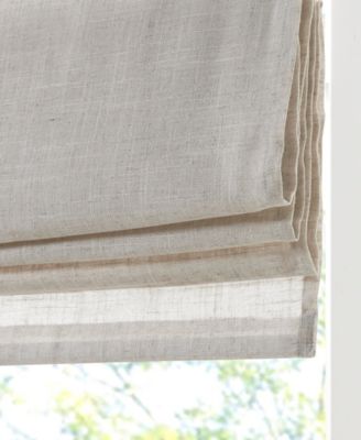 Linen Blend Light Filtering Cordless Roman Shade