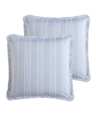 Branch Toile Cotton Reversible 7 Piece Comforter Set, Full/Queen