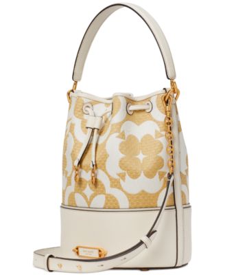 Kate Spade New York Spade Monogram Small Bucket Bag - Macy's