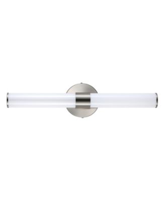 Brooks 20.13" 1-Light Industrial Mid-Century Iron Integrated LED Vanity Light